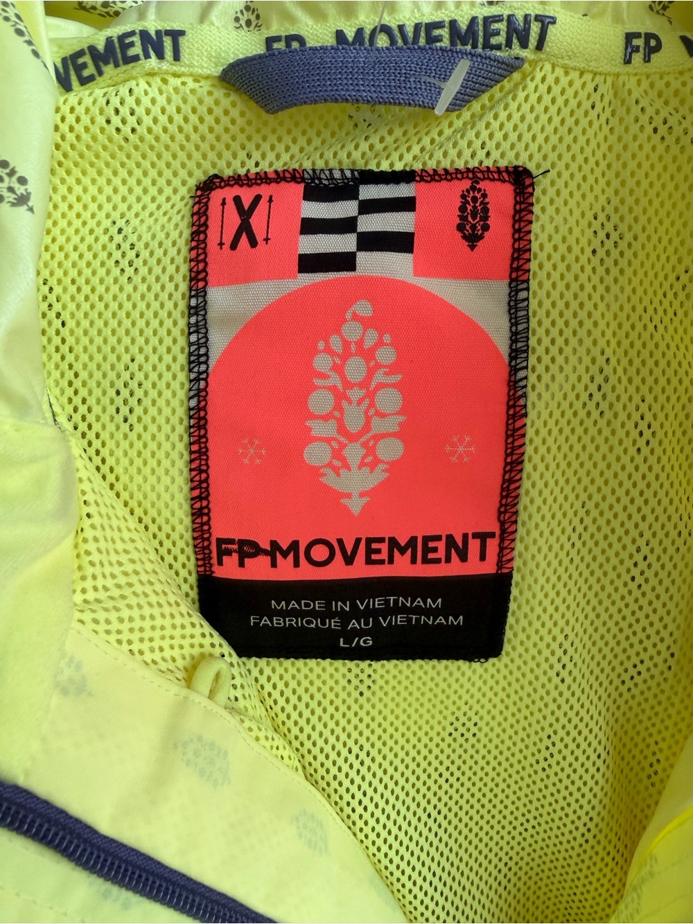 NWOT Free People Movement Peak To Peak Popover Jacket Large Ski Snow Logo - Picture 7 of 8